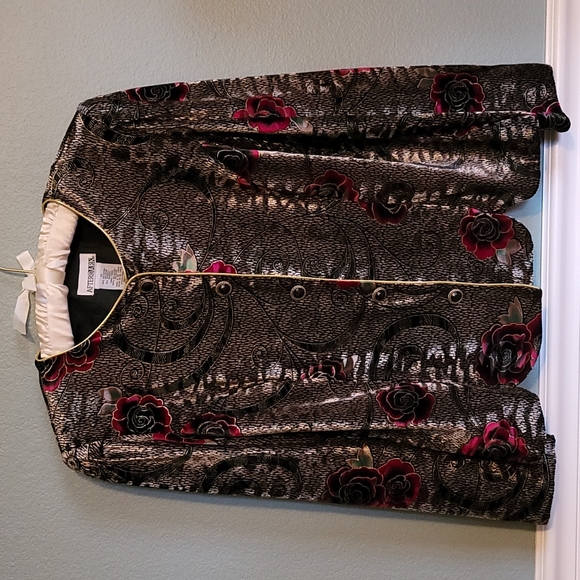 After Dark Velvet Cocktail Dinner Jacket - Picture 1 of 3